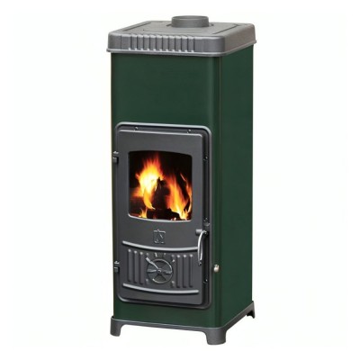 Soba Pe Lemne Plamen Dora 10N verde, 7.2kW - 