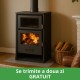 Termosemineu / Soba Tip Centrala Pe Lemne Balkan Energy Suzana, Cu Manta De Apa, Dotat Cu Cuptor Pentru Gatit, 11.6kW - 17.5kW