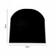 Tabla protectie soba, Oțel negru 2 mm, Oval, Dimensiune 98x98cm | Accesorii |  |