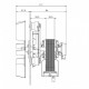 Ventilator pentru extragerea fumului TRIAL CAF15Y-120S pentru sobele Caminetti Montegrappa, Debit maxim de aer 225 m³/h | Ventilatoare și suflante sobe peleti | Piese schimb sobe peleti |