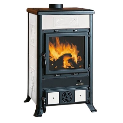 Semineu italian pe lemne La Nordica Rossella R1 alb, 8,8kW - Compară produse