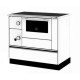 Soba De Gatit Pe Lemne Alfa Plam Alfa 90 H Favorit Alb Dreapta, 6.4kW | Sobe cu Cuptor | Semineе pe lemne |