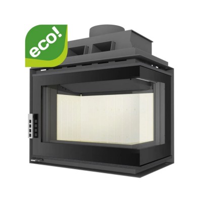 Focar Semineu UNIFLAM 600 DURO S cu alimentare cu aer, partea dreaptă, 11 kW - Compară produse