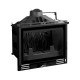 Focar Semineu UNIFLAM 600 PLUS ECO cu clapetă, 8 kW | Focare Seminee Pe Lemne | Focare Seminee |