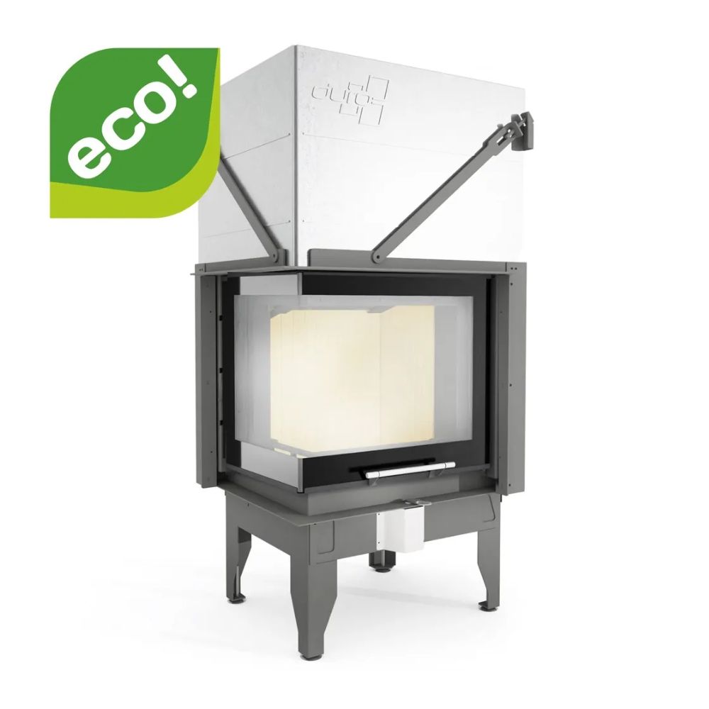Focar Semineu UNIFLAM 660 DURO cu conducte de aer și alimentare cu aer, partea stângă, 10,25 kW | Focare Seminee Pe Lemne | Focare Seminee |