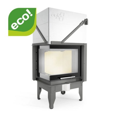 Focar Semineu UNIFLAM 660 DURO cu conducte de aer și alimentare cu aer, partea stângă, 10 kW - Compară produse