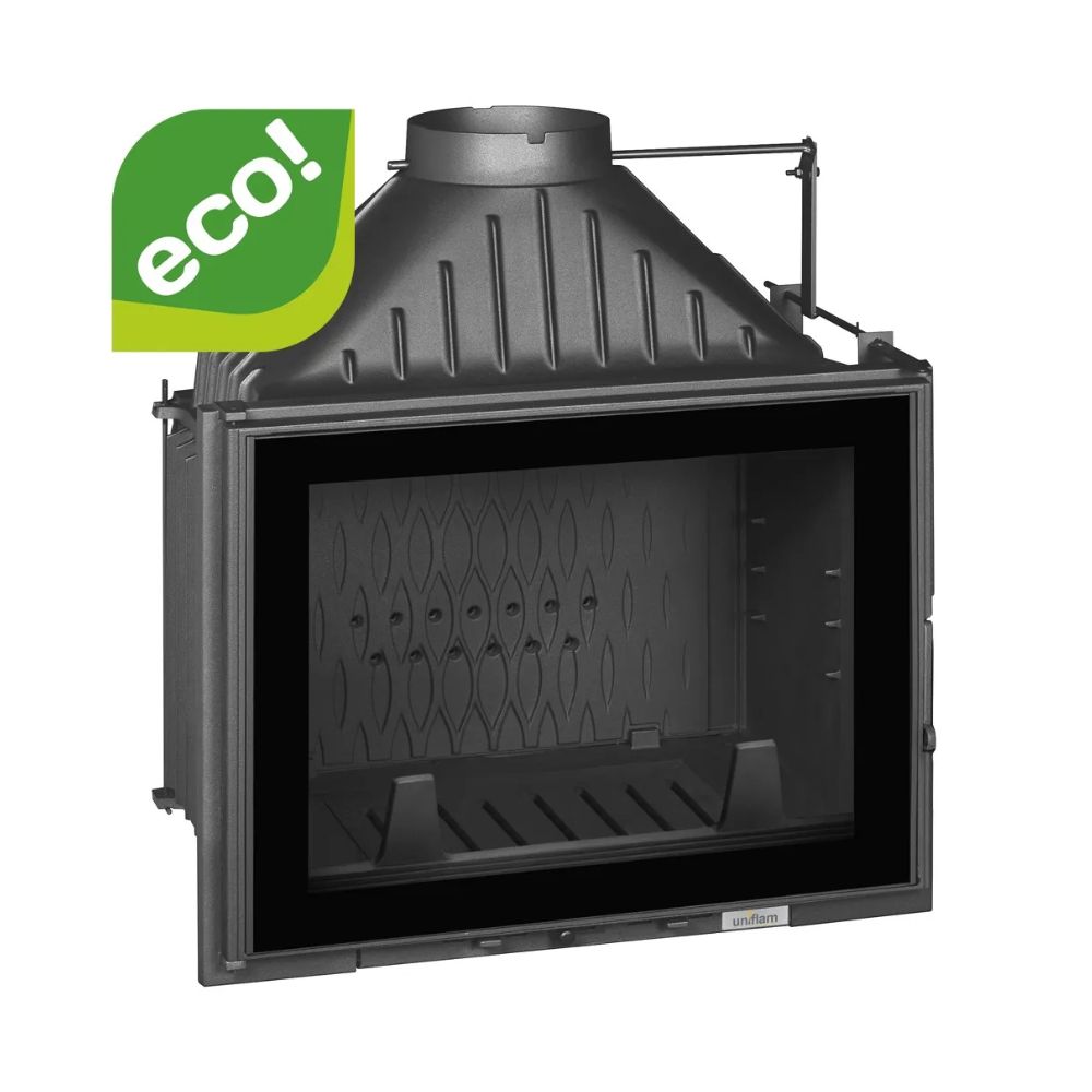 Focar Semineu UNIFLAM 700 PLUS ECO cu clapetă, 12 kW | Focare Seminee Pe Lemne | Focare Seminee |