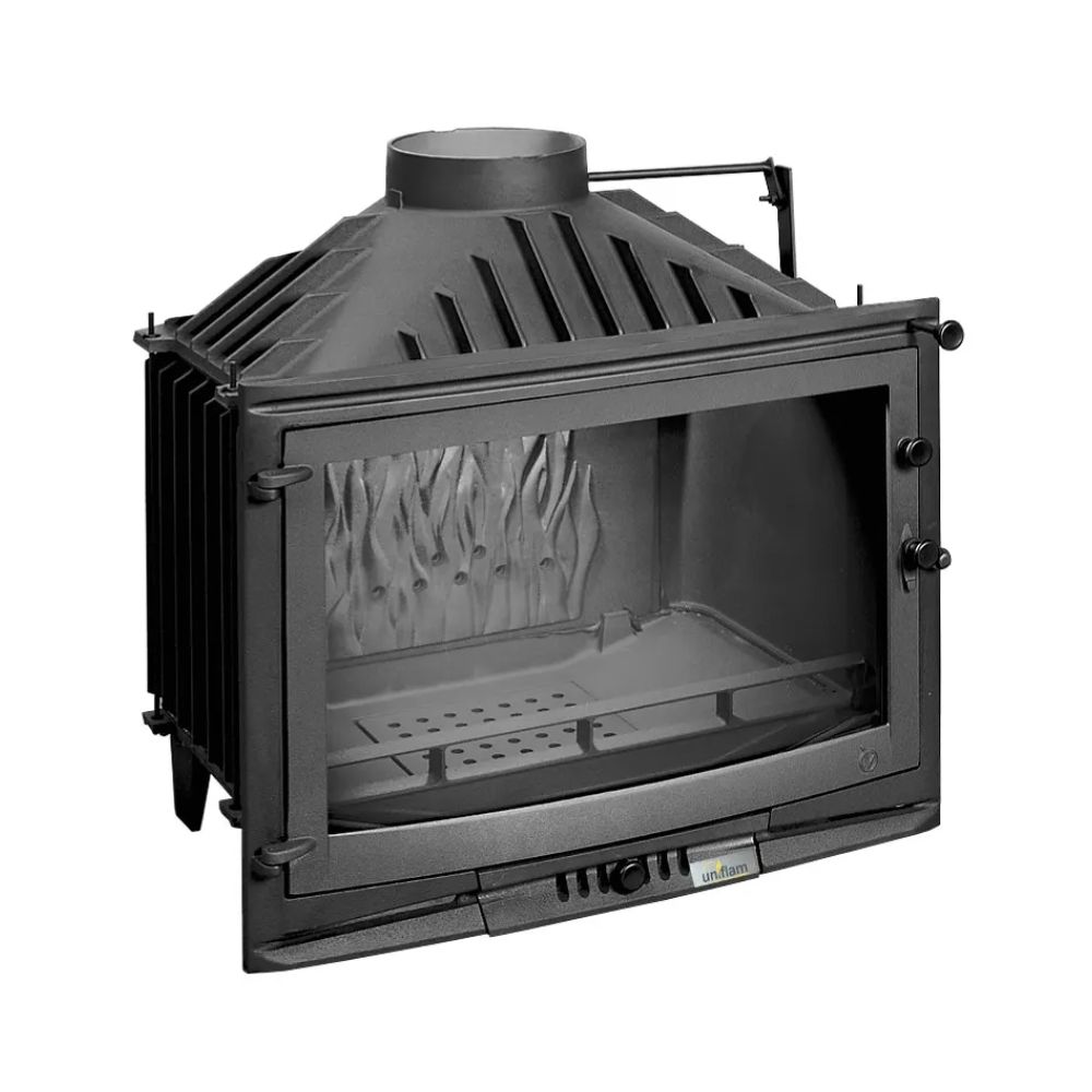 Focar Semineu UNIFLAM 700 SELENIC ECO cu clapetă, 10 kW | Focare Seminee Pe Lemne | Focare Seminee |