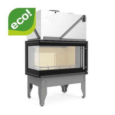 Focar Semineu UNIFLAM 860 DURO cu conducte de aer și alimentare cu aer, partea stângă, 14,1 kW - Compară produse