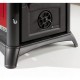 Semineu italian pe lemne cu cuptor La Nordica Gemma Forno alb, 7,2kW | Sobe și șeminee italiene pe lemne |  |