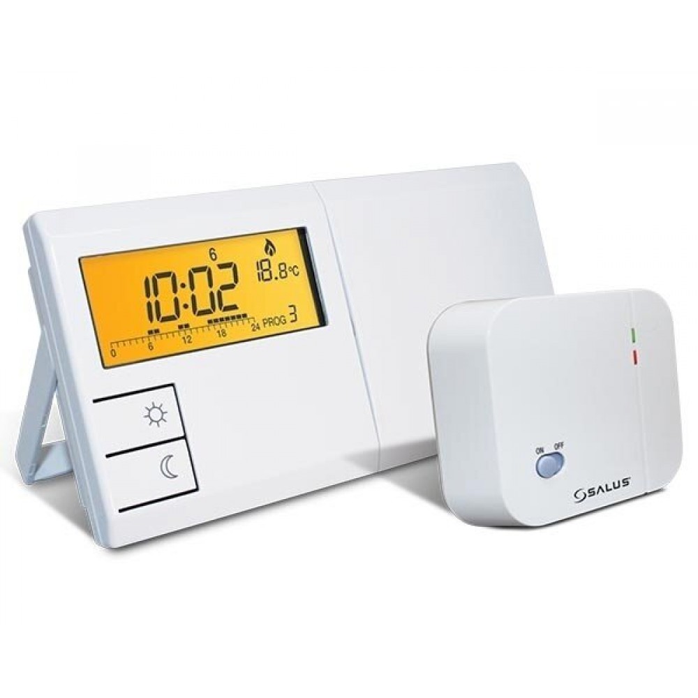 Termostat de cameră fără fir Salus 091FLRF | Dispozitive de Control | Dispozitive |