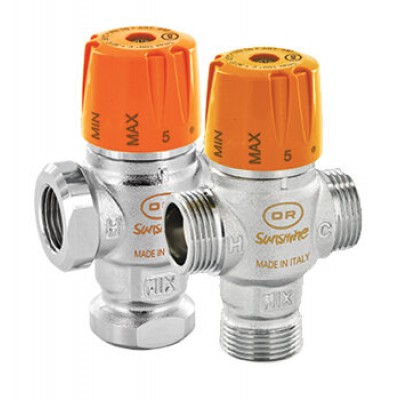 Ventil termostatic de amestec, Model Solar 1" - Compară produse