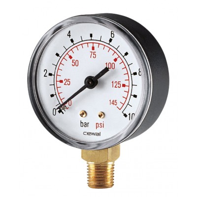 Manometru Radial Cewal, 50mm, 10bar - Compară produse