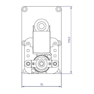 Motor snec peleti Mellor FB1271 pentru sobe Caminetti Montegrappa, 4RPM - Compară produse