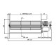 Ventilator tangențial cu Ø80 mm Fergas pentru sobele Edilkamin, Flux 337 m³/h | Ventilatoare | Piese de Schimb Seminee Peleti |