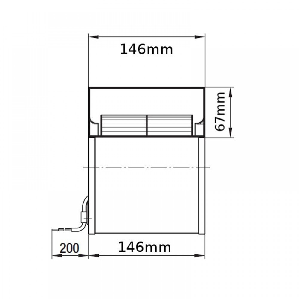 Ventilator centrifug EBM pentru sobele Caminetti Montegrappa, Ecoteck, MCZ, Palazzetti, Ravelli, Royal, flux 265 m³/h | Ventilatoare și suflante sobe peleti | Piese schimb sobe peleti |
