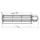 Ventilator tangențial cu Ø60 mm Fergas pentru sobele Superior, Flux 200 m³/h | Ventilatoare | Piese de Schimb Seminee Peleti |