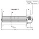 Ventilator tangențial Ø80 mm pentru sobele Edilkamin, Flux 485 m³/h | Ventilatoare | Piese de Schimb Seminee Peleti |