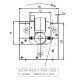 Ventilator tangențial pentru sobele Eva Calor, Prisma, Ø80 mm, Flux 251-302 m³/h | Piese schimb sobe peleti |  |