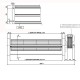 Ventilator tangențial pentru sobele Eva Calor, Prisma, Ø80 mm, Flux 251-302 m³/h | Piese schimb sobe peleti |  |