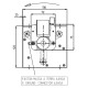 Ventilator tangențial Fergas pentru sobele Eva Calor, Prisma, Ø80 mm, Flux 251-302 m³/h | Ventilatoare și suflante sobe peleti | Piese schimb sobe peleti |