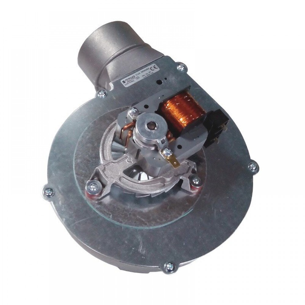 Extractor de fum  Fergas pentru sobe pe peleti Ecoteck, Ferroli, Edilkamin, MCZ, Palazzetti, Ravelli, Royal, debit maxim de aer 132 m³/h | Piese schimb sobe peleti |  |