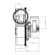 Extractor de fum  Fergas pentru sobe pe peleti Ecoteck, Ferroli, Edilkamin, MCZ, Palazzetti, Ravelli, Royal, debit maxim de aer 132 m³/h | Piese schimb sobe peleti |  |