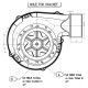 Extractor de fum  Fergas pentru sobe pe peleti Ecoteck, Ferroli, Edilkamin, MCZ, Palazzetti, Ravelli, Royal, debit maxim de aer 132 m³/h | Piese schimb sobe peleti |  |