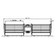 Ventilator cross-flow dublu Fergas pentru sobele Cadel, Ravelli, Edilkamin, Ø60 mm, flux 168 m³/h | Piese schimb sobe peleti |  |