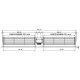 Ventilator cross-flow dublu Fergas pentru sobele Edilkamin, Ecoteck, Ravelli, Ø60 mm, flux 248 m³/h | Ventilatoare și suflante sobe peleti | Piese schimb sobe peleti |