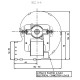 Ventilator centrifug Fergas pentru sobele Eva Calor, Prisma, Sicalor, Ecoforest, flux 420 m³/h | Ventilatoare | Piese de Schimb Seminee Peleti |