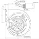 Ventilator centrifug LN2 Natalini pentru sobele Eco Spar, Deville, Puros - Sit Group, flux 480 m³/h | Ventilatoare | Piese de Schimb Seminee Peleti |