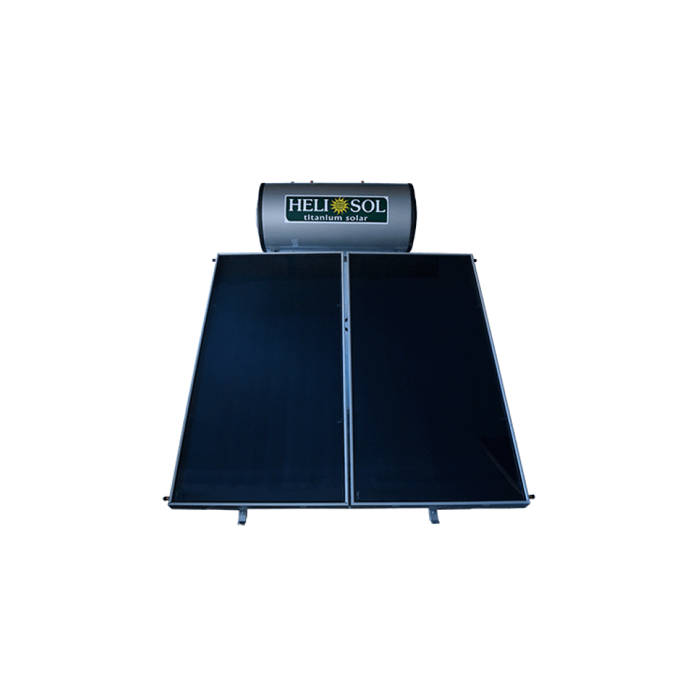 Sistem Termosifon Heliosol, Model Titanium Solar 200L, Panouri 2 x 1.55m² | Sistem Panouri Solare Apa Calda | Sisteme Solare |