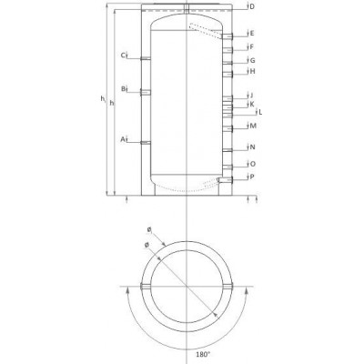 Puffer Centrala Sunsystem, Model P 1500, Volum 1500L, Uz Industrial - Compară produse