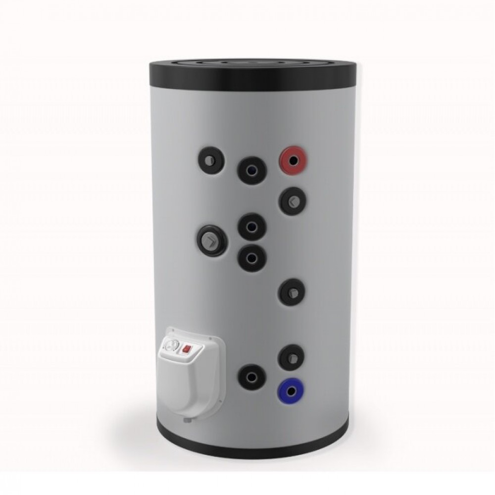 Boiler Electric Eldom Stainless Free standing 150L, Two heat exchangers | Boilere Electrice | Boilere si Puffere |