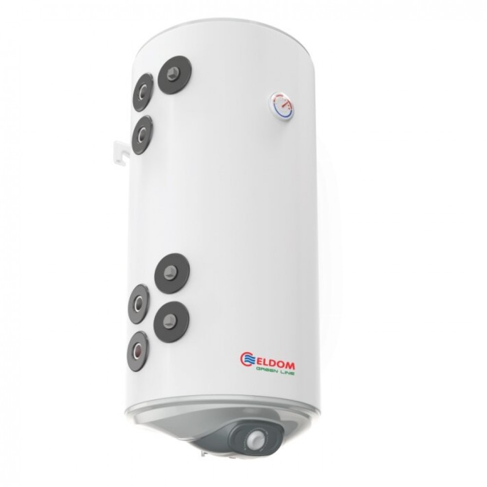 Boiler Electric Eldom Stainless Vertical 100L, Two parallel heat exchangers | Boilere Electrice | Boilere si Puffere |