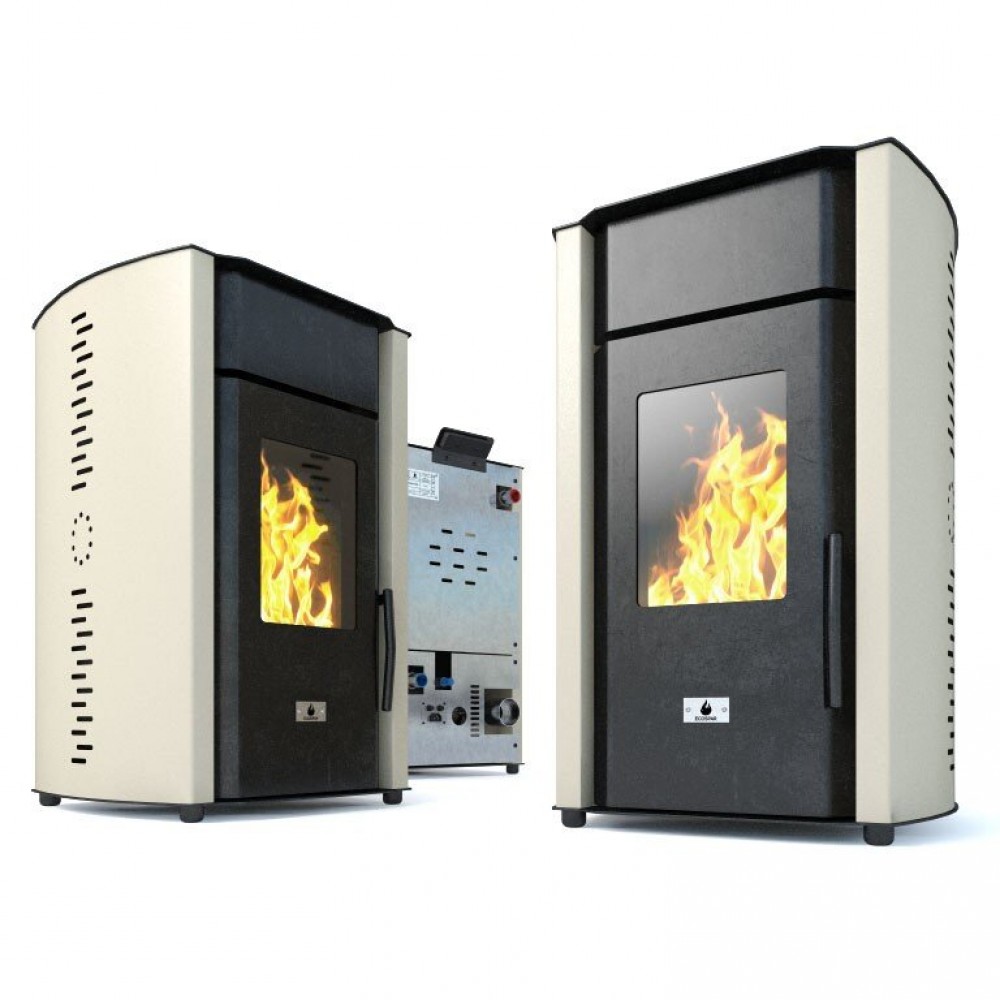 Termosemineu Peleti Eco Spar Alba, 18kW | Termoseminee Peleti | Sobe Peleti |