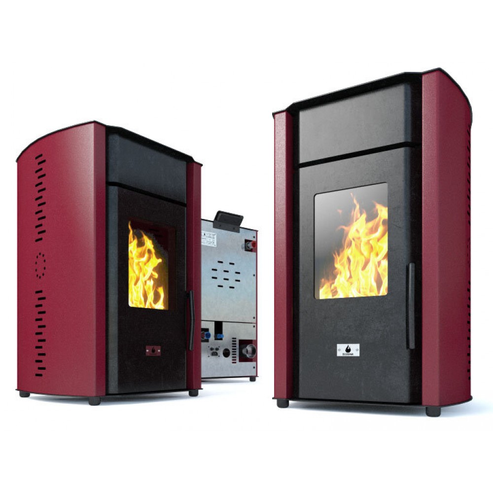 Termosemineu Peleti Eco Spar Alba Bordeaux, 18kW | Termoseminee Peleti Termosemineu Peleti Eco Spar Alba Bordeaux, 18kW | Termoseminee Peleti | Sobe Peleti |