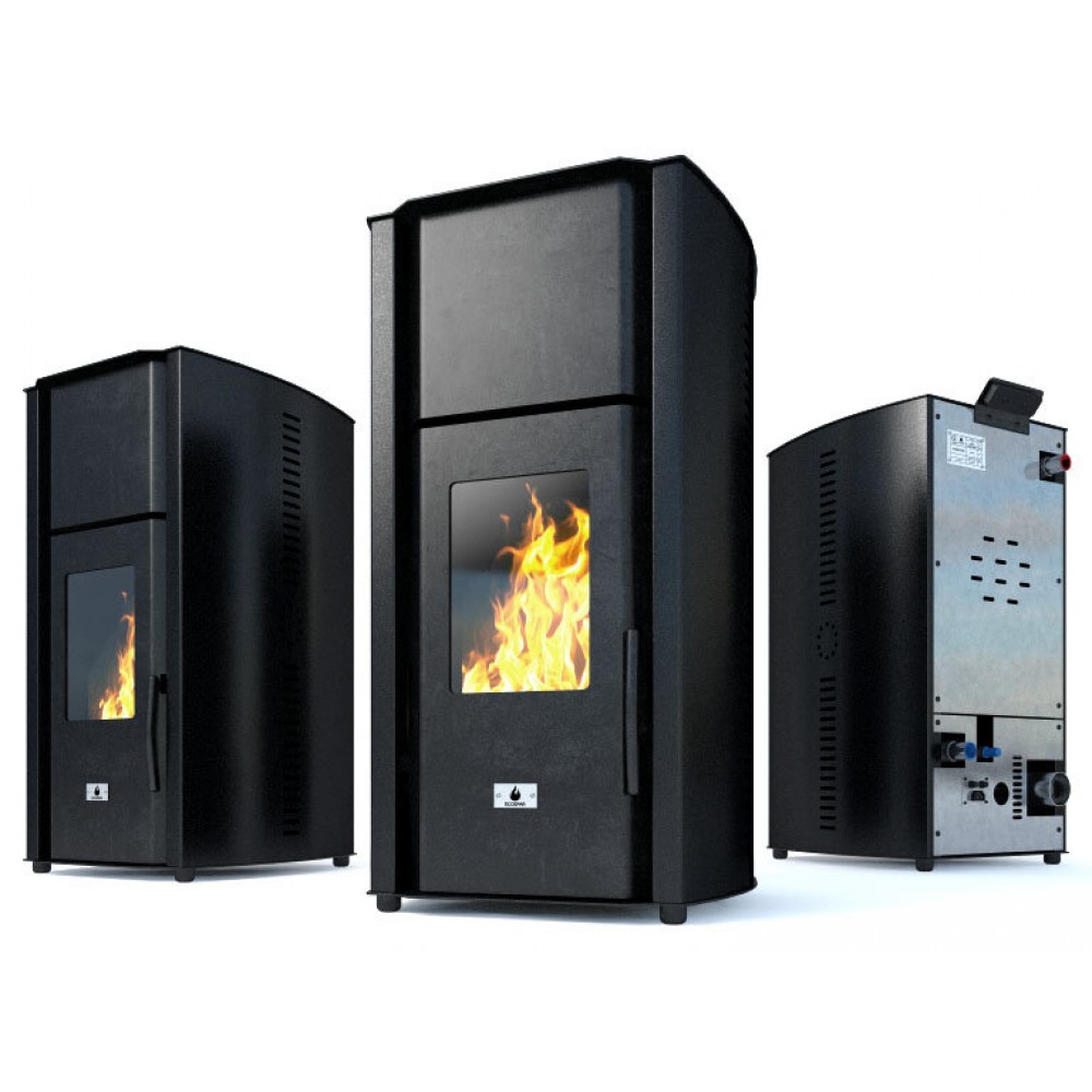 Termosemineu Peleti Eco Spar Auriga Negru, 25kW | Termoseminee Peleti Termosemineu Peleti Eco Spar Auriga Negru, 25kW | Termoseminee Peleti | Sobe Peleti |