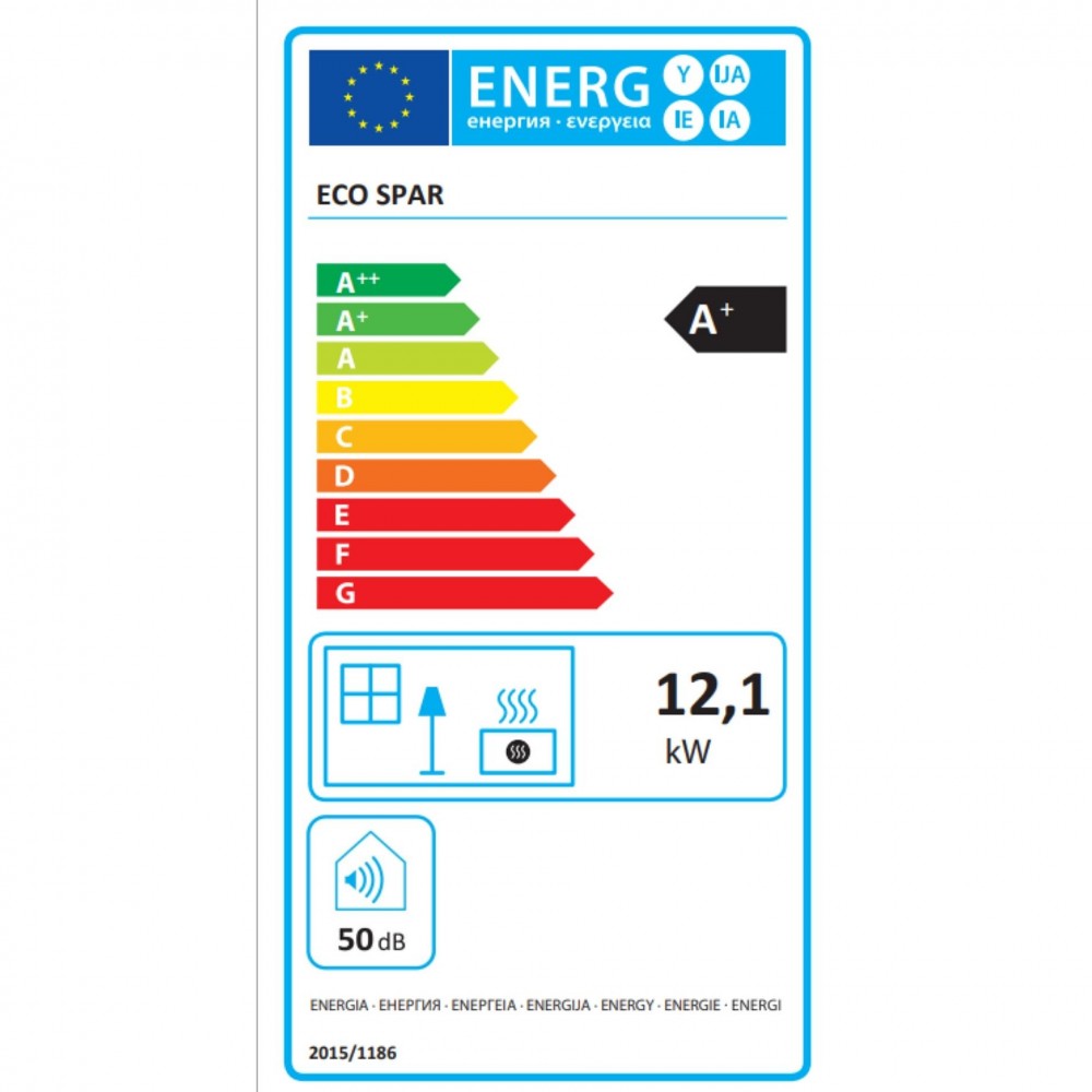 Termosemineu Peleti Cu Manta De Apa Eco Spar Minima, 12kW | Termoseminee Peleti | Sobe Peleti |
