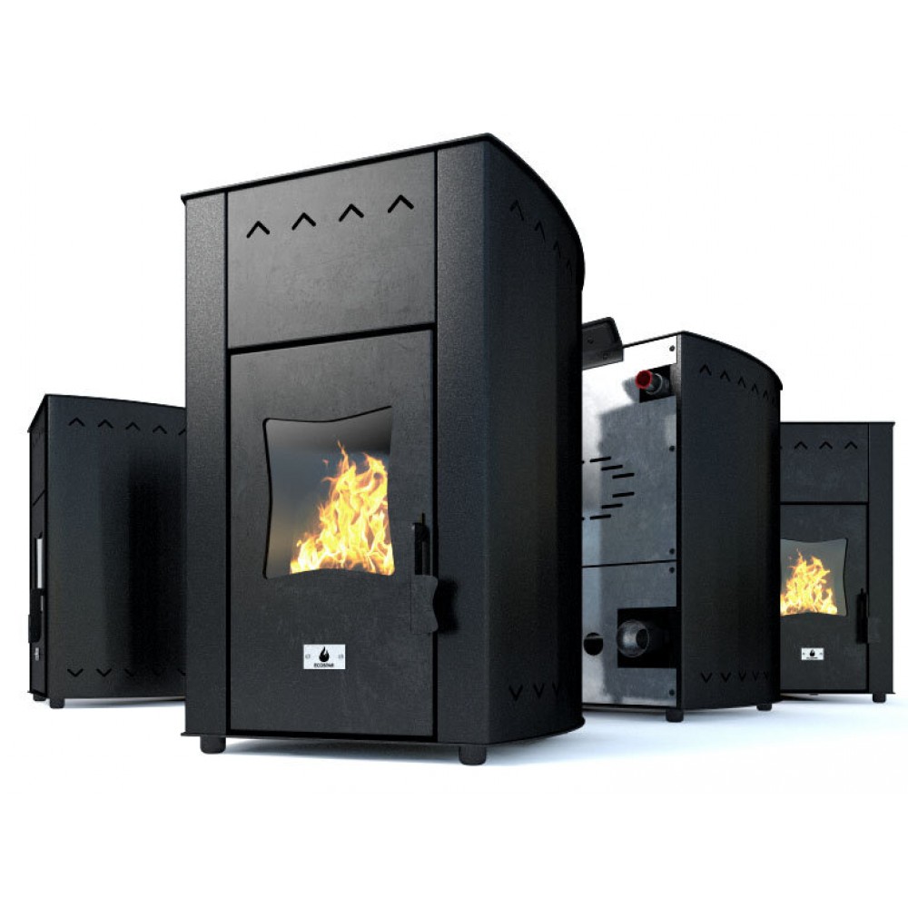 Termosemineu Peleti Cu Manta De Apa Eco Spar Minima Negru, 12kW | Termoseminee Peleti Termosemineu Peleti Cu Manta De Apa Eco Spar Minima Negru, 12kW | Termoseminee Peleti | Sobe Peleti |