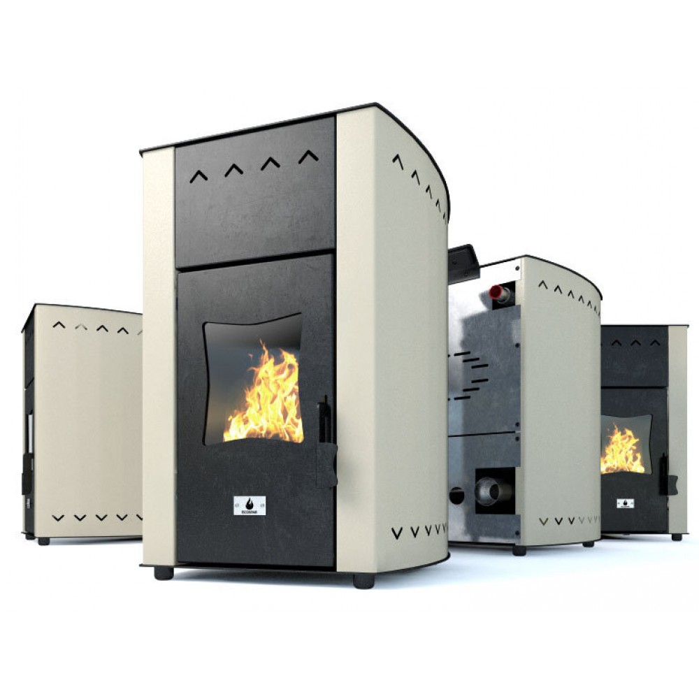 Termosemineu Peleti Cu Manta De Apa Eco Spar Minima, 12kW | Termoseminee Peleti | Sobe Peleti |