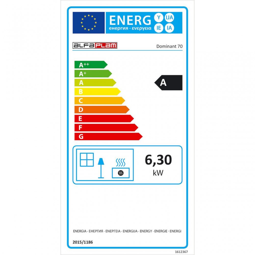 Masina De Gatit Pe Lemne Alfa Plam Dominant 70, 6.3kW | Masini de Gatit pe Lemne | Lemne |