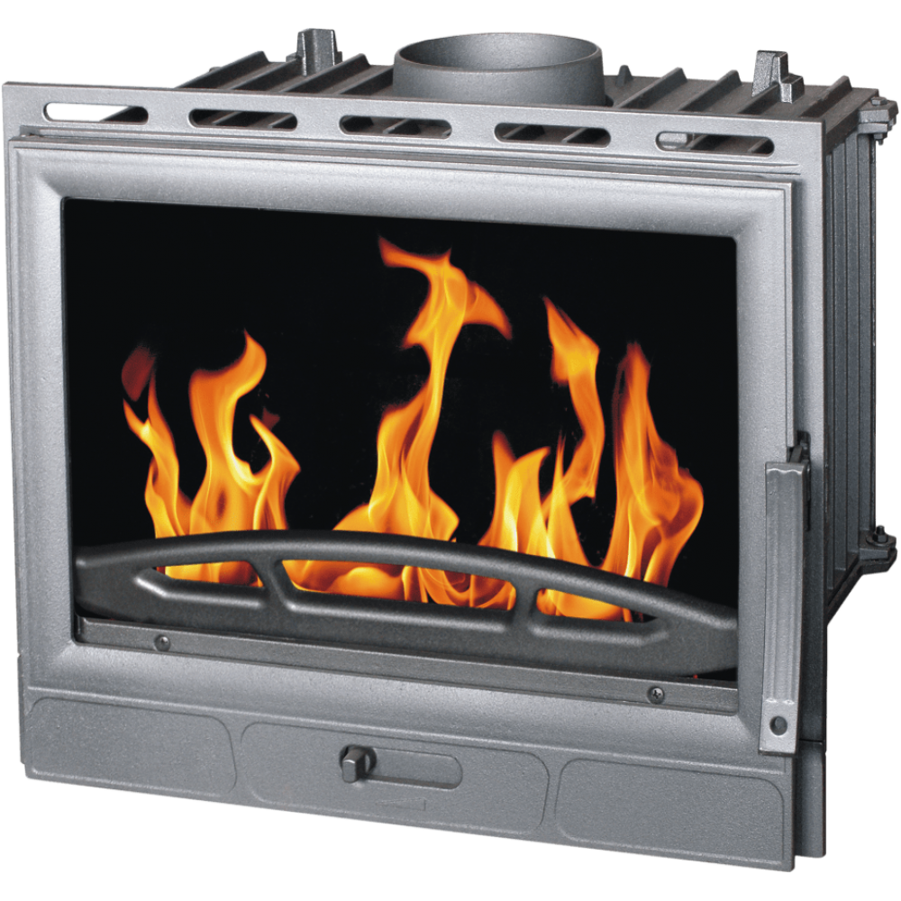 Focar Semineu Plamen, Model Barun Termo, Putere 15kw, Incorporabil, Dotat Cu Boiler | Focare Termosemineu Tip Centrala | Focare Seminee |