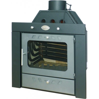 Termofocar / Focar Semineu Zvezda Camera B10 VR 16, 16.4 kw, Dotat Cu Manta De Apa - Oferte speciale