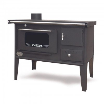 Masina De Gatit Pe Lemne Zvezda Narodna SP Glass, 6kW - Zvezda