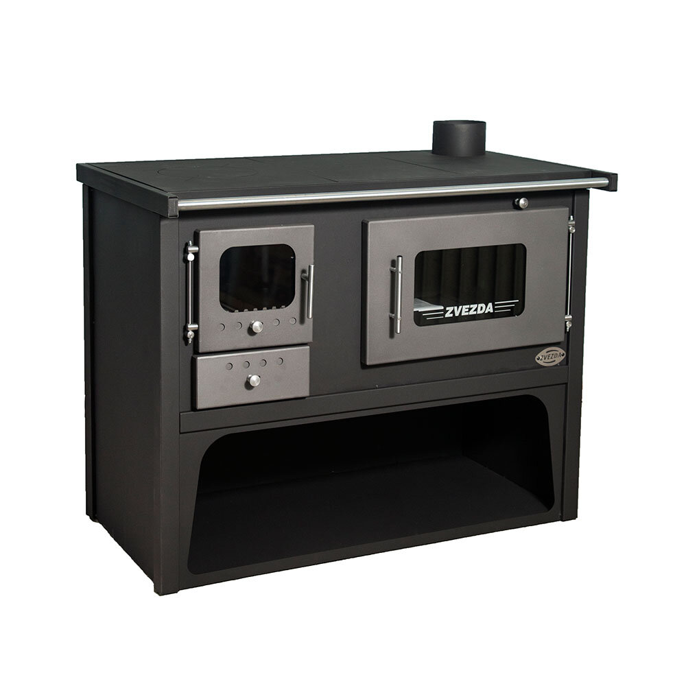 Soba De Gatit Pe Lemne Zvezda Classic GF Maxi Vr 10, 17kW, Cu Manta De Apa | Sobe de gatit pe lemne cu incalzire centrala |  |