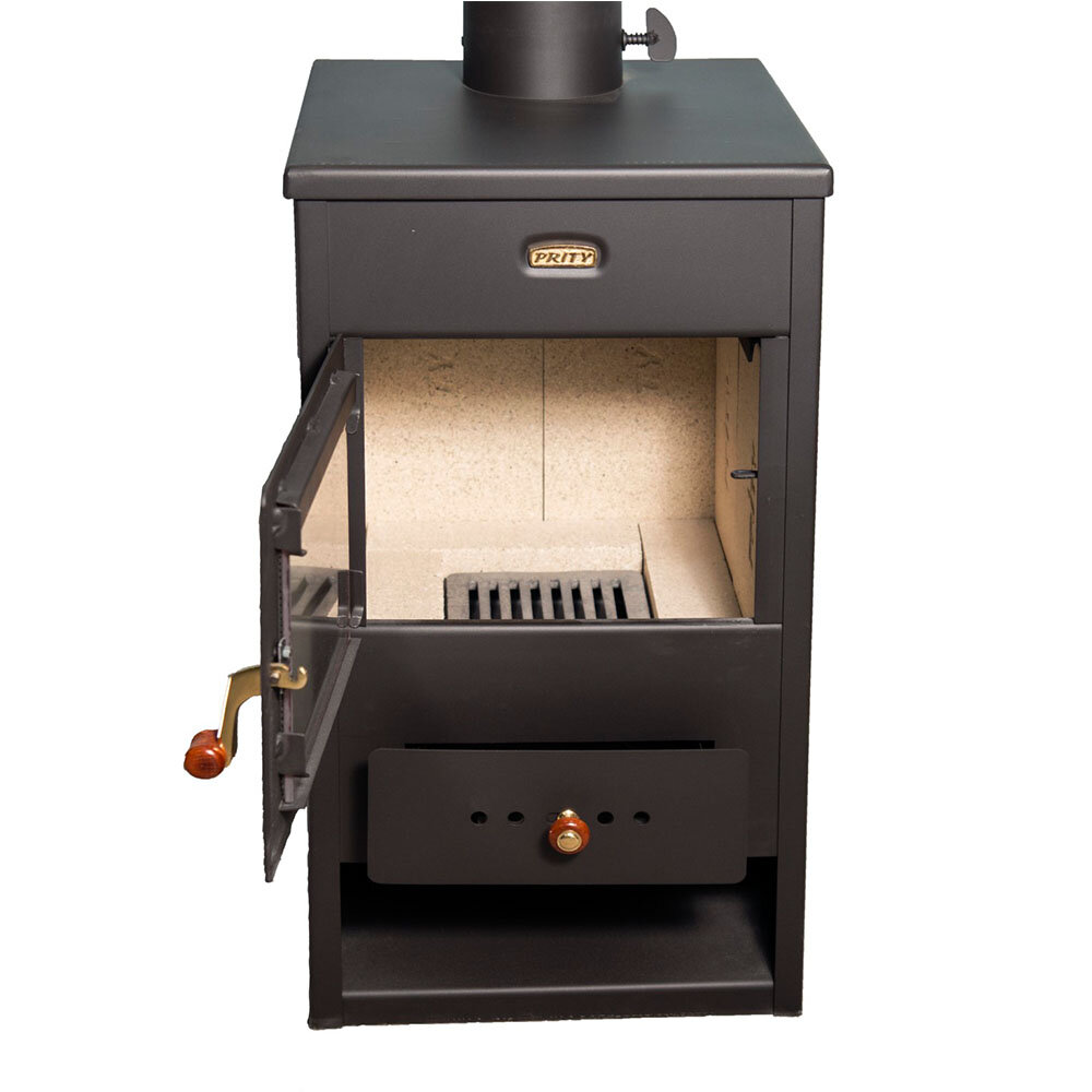 Soba Pe Lemne Prity, Model K1 Optima, Putere 9,5kW | Sobe pe Lemne | Seminee |