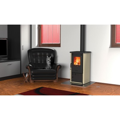 Semineu pe lemne / Soba pe lemne, Alfa Plam Elita 2, 6kW - Compară produse