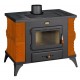 Soba Pe Lemne Prity, Model K1 RK, Teracota, Putere 9kw, Dotat Cu Picioare Pentru Sustinere | Sobe pe Lemne | Seminee |